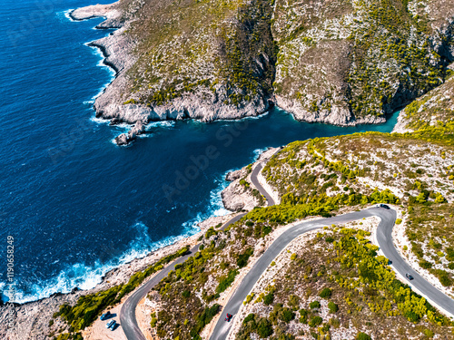 Fototapeta Naklejka Na Ścianę i Meble -  Porto Steniti Beach in Zakynthos, Greece