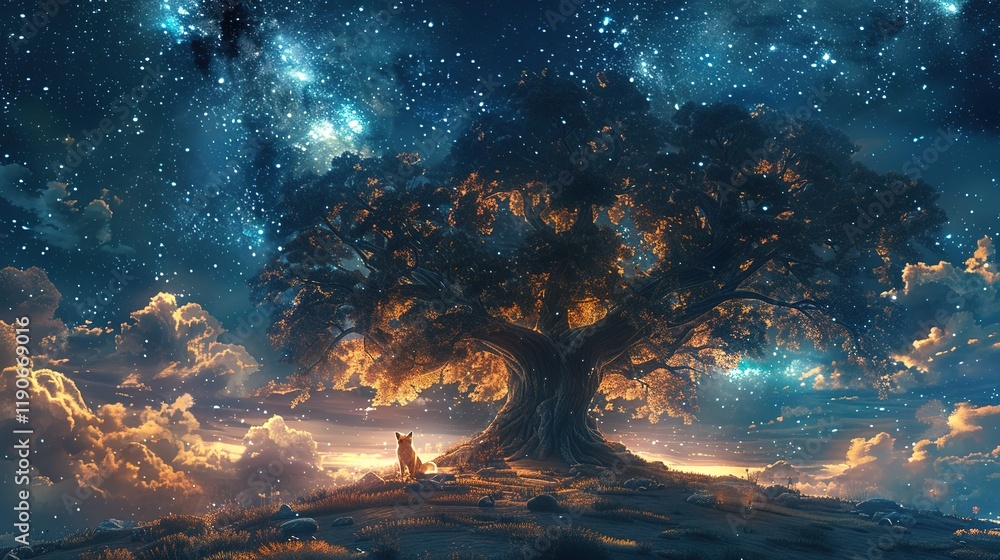 A_beautiful_night_sky_with_stars_and_a_moon A_beautiful_night_sky_with_stars_and_a_moon