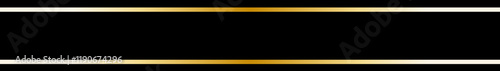 Elegant Black and Gold Decorative Graphic
