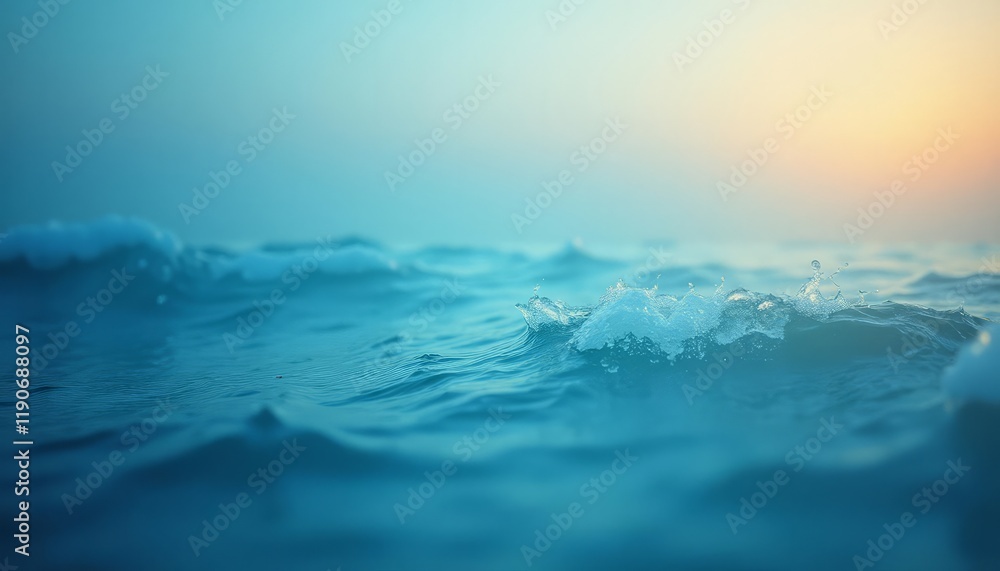 Ocean Dreamscape: A breathtaking seascape with waves crashing and foam swirling, captured in a soft, dreamy light at the horizon. The image evokes tranquility and serenity. Ocean Dreamscape: A breathtaking seascape with waves crashing and foam swirling, captured in a soft, dreamy light at the horizon. The image evokes tranquility and serenity.