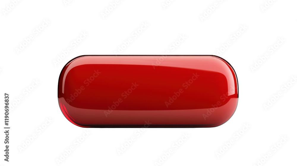 Shiny red call-to-action button transparent background Shiny red call-to-action button transparent background