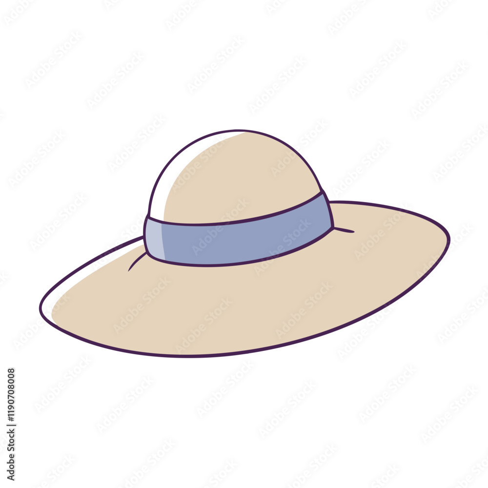 sunhat vector icon, sunhat vector illustration - simple illustration of sunhat, perfect for logos sunhat sunhat vector icon, sunhat vector illustration - simple illustration of sunhat, perfect for logos sunhat
