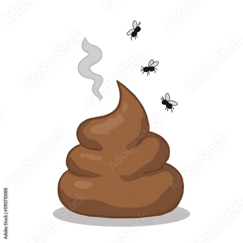Pile of Poo with Flies