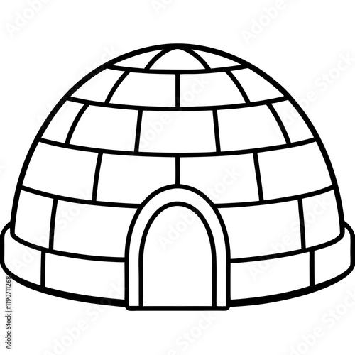 Contemporary Igloo Outline