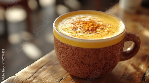 Golden milk, made from turmeric, serves as a nourishing drink known for immune support