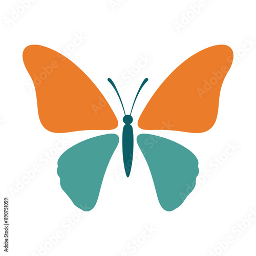 Butterfly Bliss logo vector 