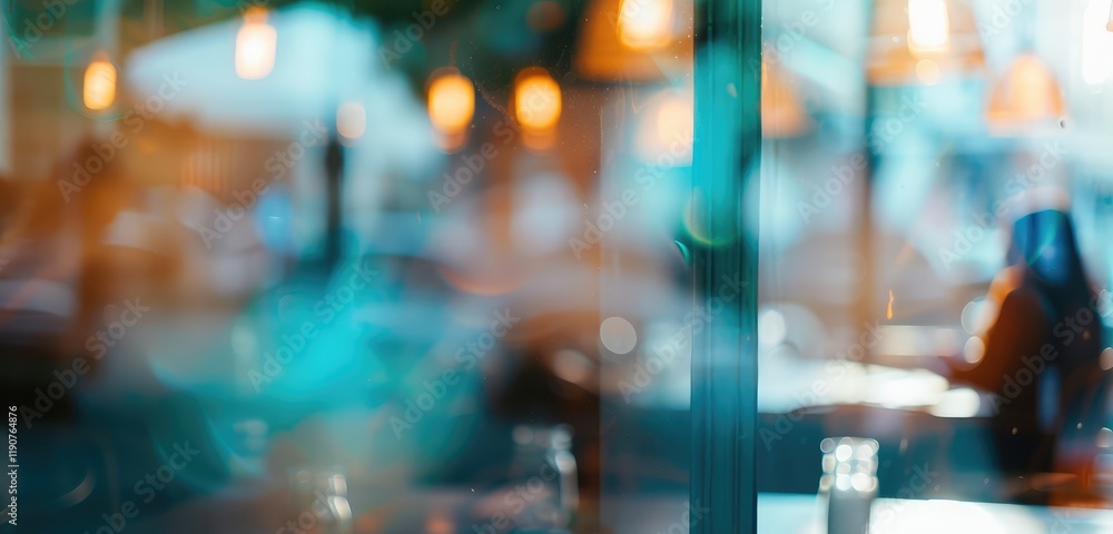 Abstract Blurry View of Cafe Ambiance Abstract Blurry View of Cafe Ambiance