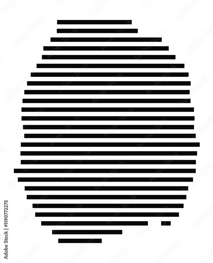 Symbol Map of the Island Nevis (St Kitts and Nevis) showing the island with horizontal black lines Symbol Map of the Island Nevis (St Kitts and Nevis) showing the island with horizontal black lines