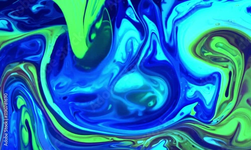 Wallpaper Mural abstract background colorful flowing liquid Torontodigital.ca