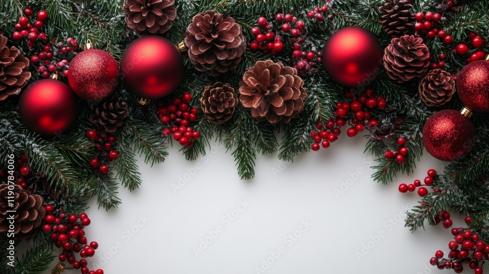 Festive holiday ornaments with vibrant details. Generative AI Festive holiday ornaments with vibrant details. Generative AI