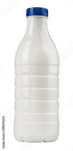 Fotografie Milk bottle isolated