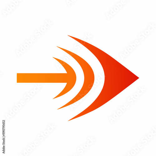 Minimalist Speed Arrow Vector Design. Free Download Minimalist Speed Arrow Vector Design. - GFXLoad