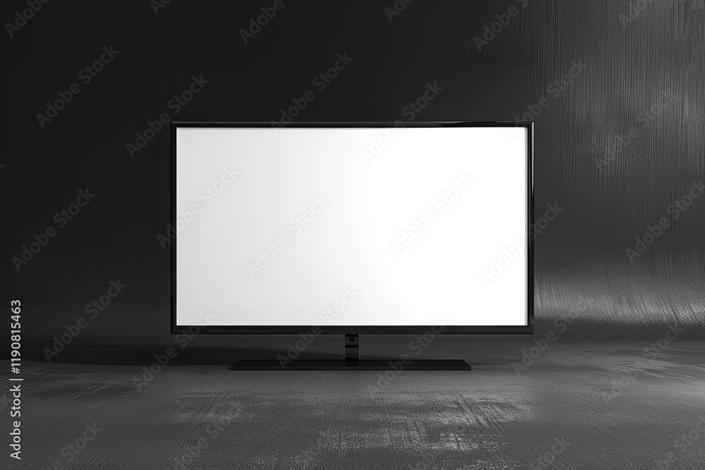 Premium Quality Image of Editable Modern Television Display Mockup Premium Quality Image of Editable Modern Television Display Mockup