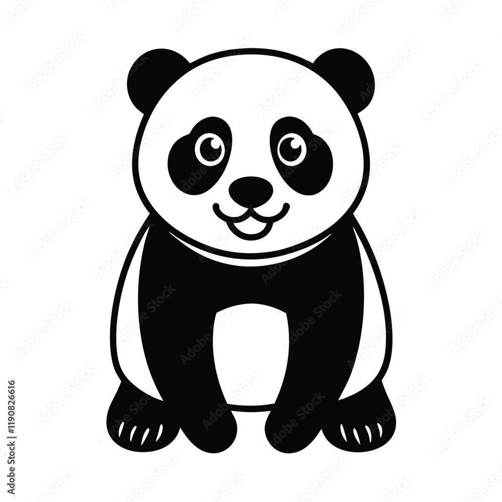 A charming cute panda vector illustration perfect for digital designs, prints, logos, and creative projects. Features a playful and adorable panda in a clean, high-quality vector format. A charming cute panda vector illustration perfect for digital designs, prints, logos, and creative projects. Features a playful and adorable panda in a clean, high-quality vector format.