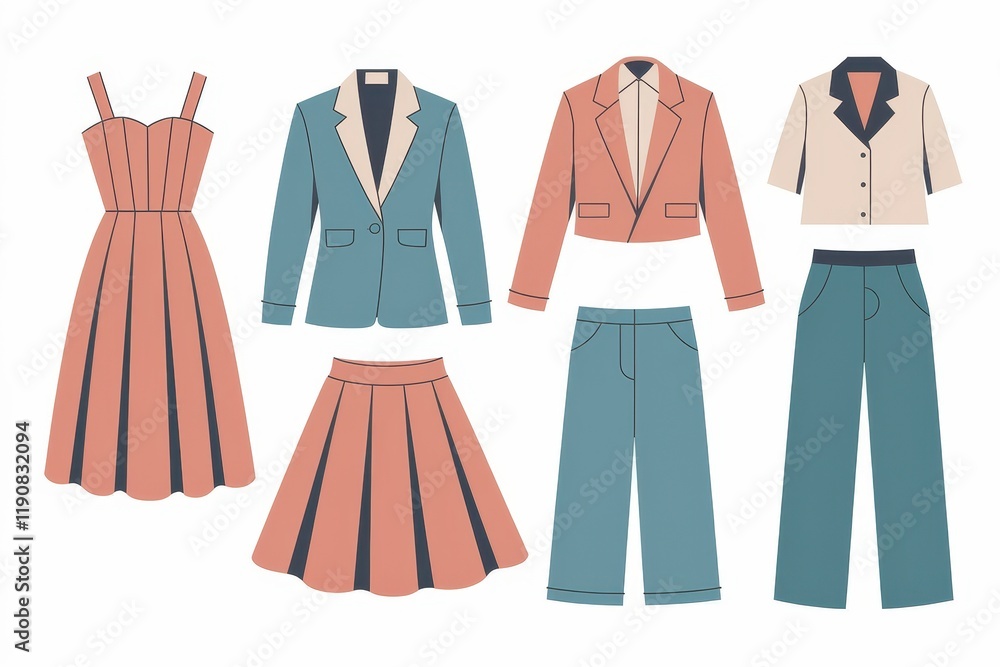 Stylish Clothing Designs for Women Featuring Dresses and Suits Stylish Clothing Designs for Women Featuring Dresses and Suits