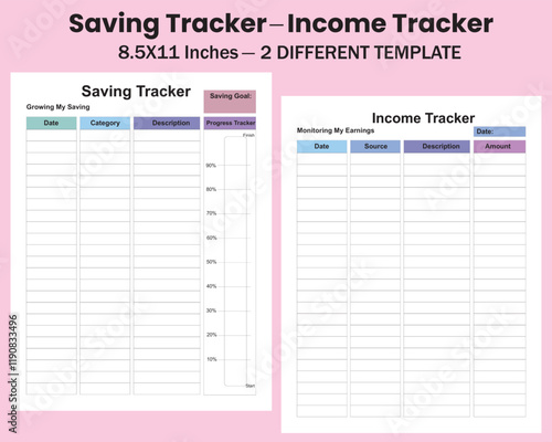 Saving & Income Tracker