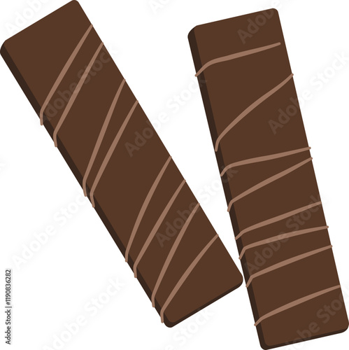 Hand Drawn Chocolate bar Illustration