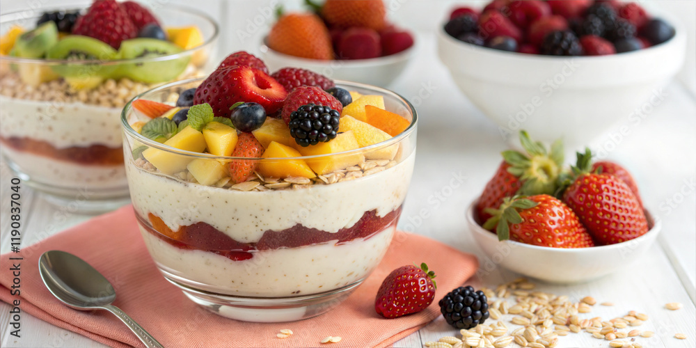 yogurt with berries yogurt with berries