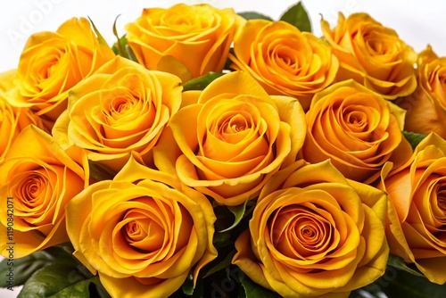 Luxurious Yellow Velvet Roses Bouquet - Elegant Floral Arrangement