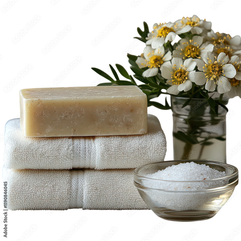 Spa Day Essentials: Luxurious Handmade Soap, Soft Towels, and Soothing Bath Salts Spa Day Essentials: Luxurious Handmade Soap, Soft Towels, and Soothing Bath Salts