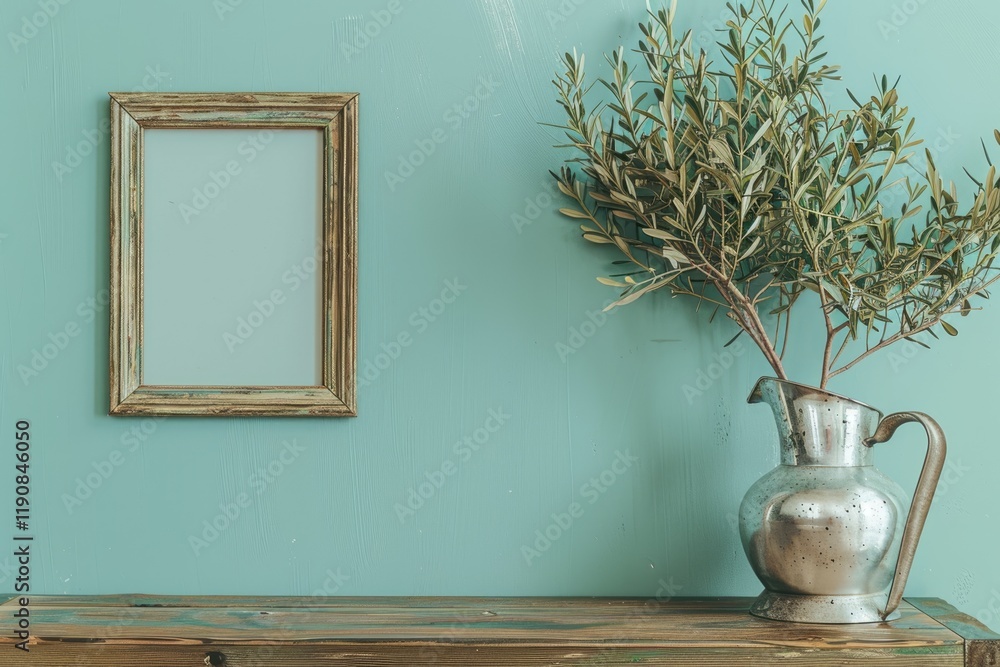 Fototapeta premium Vintage Frame Mockup
