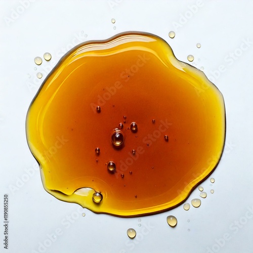 small puddle of oil
