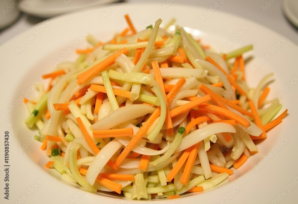 Fresh coleslow salad in bowl on rustic wooden table. Selective focus.
Fresh coleslow salad in bowl on rustic wooden table. Selective focus.