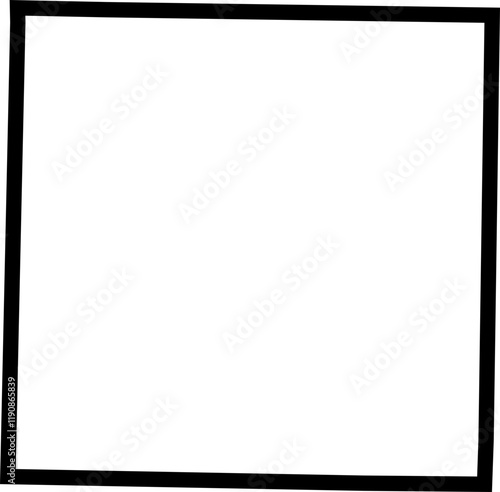 Terry County Texas Outline Map – Blank Vector Contour, USA