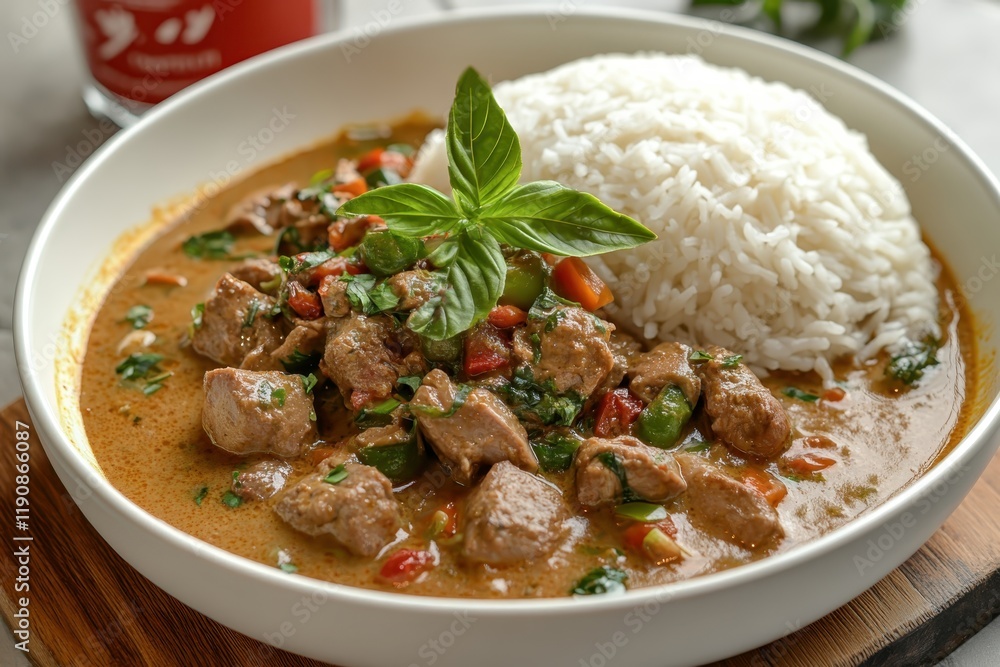 The food looks delicious.