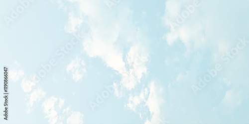 sunny sky blue light watercolor background. Aquarelle painting brush effect card paper textured canvas cloudy smoke space for text, entertaining card, template. aquamarine color graphics illustration