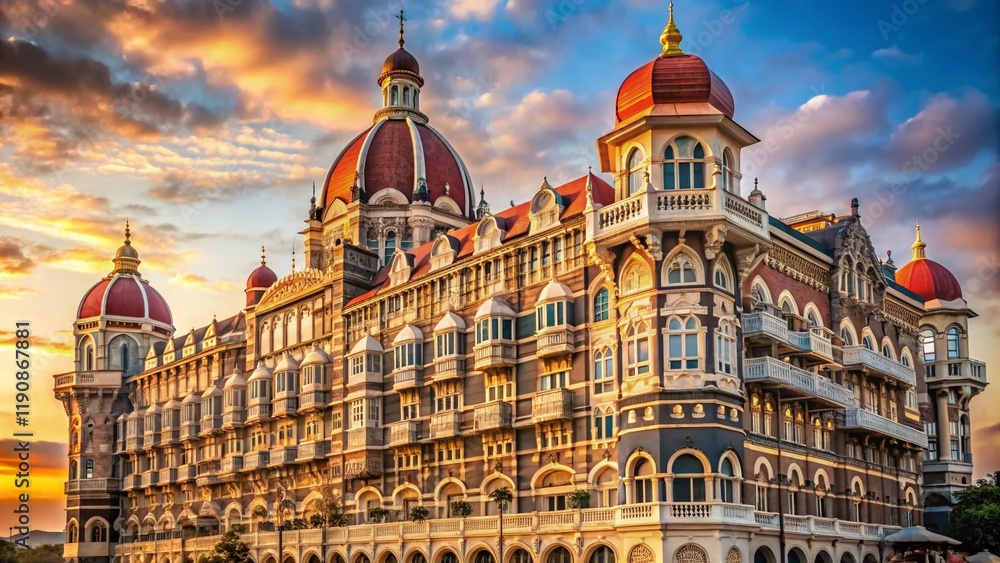 Majestic Mumbai Taj Mahal Palace Hotel Portrait Photography