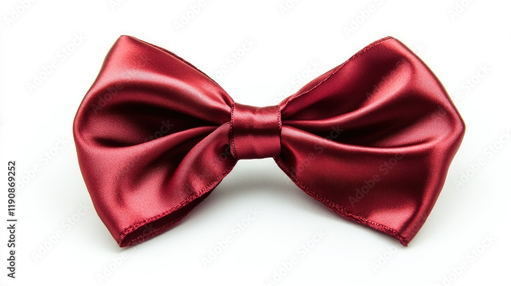 A classic and elegant red satin bow with smooth, glossy loops, isolated on a white background, perfect for capturing a sense of celebration. A classic and elegant red satin bow with smooth, glossy loops, isolated on a white background, perfect for capturing a sense of celebration.