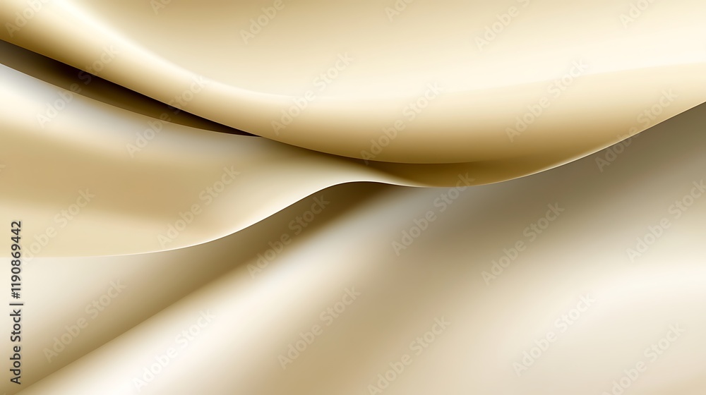 Abstract Beige Fabric Draped Softly Elegant Abstract Beige Fabric Draped Softly Elegant