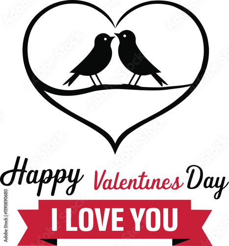 cheerful valentine's day lettering vector art. blissful valentine's day t-shirt plan vector-3