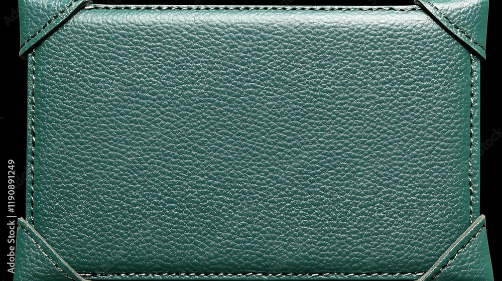 custom made wallpaper toronto digitalGreen Leather Square Sample Showing Texture Detail