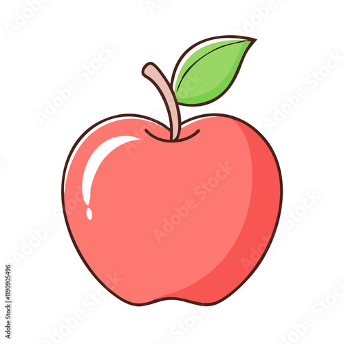 apple vector icon,apple vector illustration - simple illustration of apple ,perfect for logos and iconsapple 