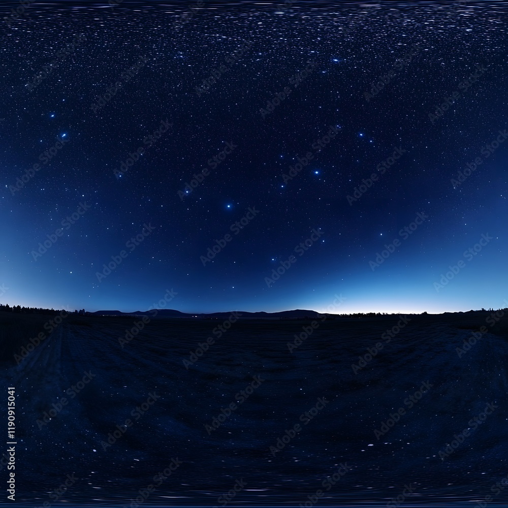 Obraz premium Mesmerizing Starry Night Sky Background with Twinkling Stars and Majestic Celestial Scenery