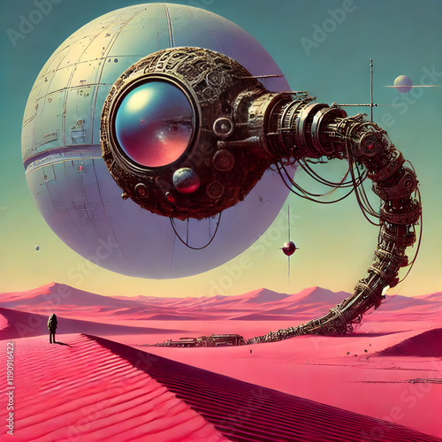 Fototapeta Naklejka Na Ścianę i Meble -  spaceship in space