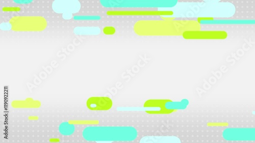 ポップなストライプの背景動画