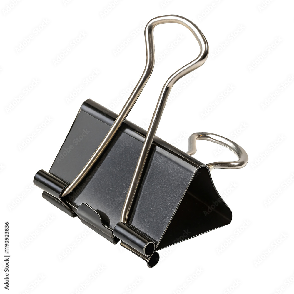 Binder Clips isolated on a transparent background. Binder Clips isolated on a transparent background.
