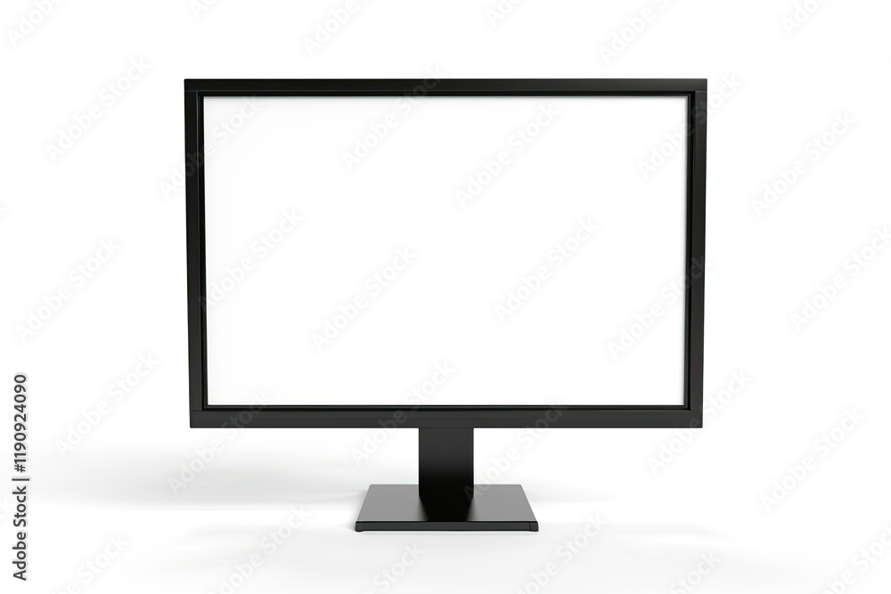Ultra Hd Picture of a Computer Screen on White Background Mock Up Ultra Hd Picture of a Computer Screen on White Background Mock Up