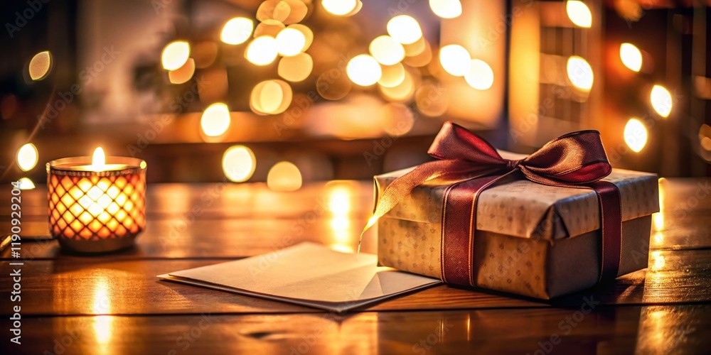 Nighttime Gift Giving: Expressing Gratitude with a Thoughtful Present and Handwritten Note Nighttime Gift Giving: Expressing Gratitude with a Thoughtful Present and Handwritten Note