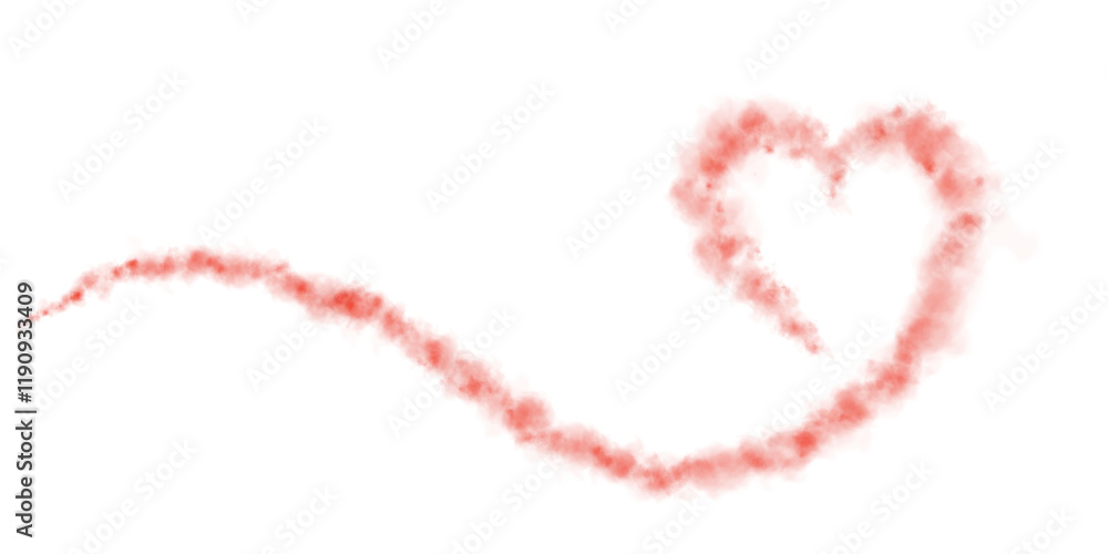 Realistic smoky red fluffy heart shaped cloud on transparent background. Romantic golden translucent smoke floating in the shape of a heart. PNG. Realistic smoky red fluffy heart shaped cloud on transparent background. Romantic golden translucent smoke floating in the shape of a heart. PNG.