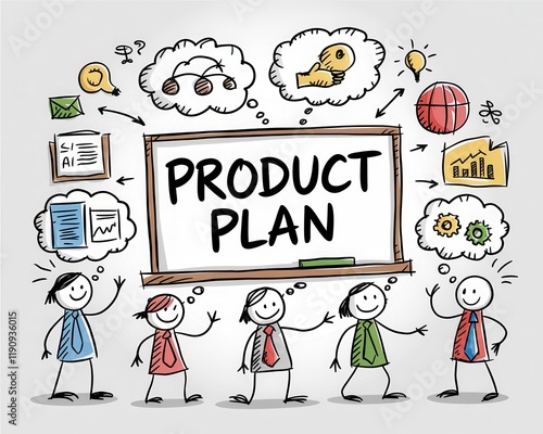 Team Brainstorming a Comprehensive Product Plan