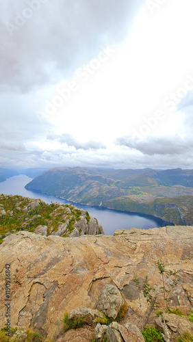 view from the mountain