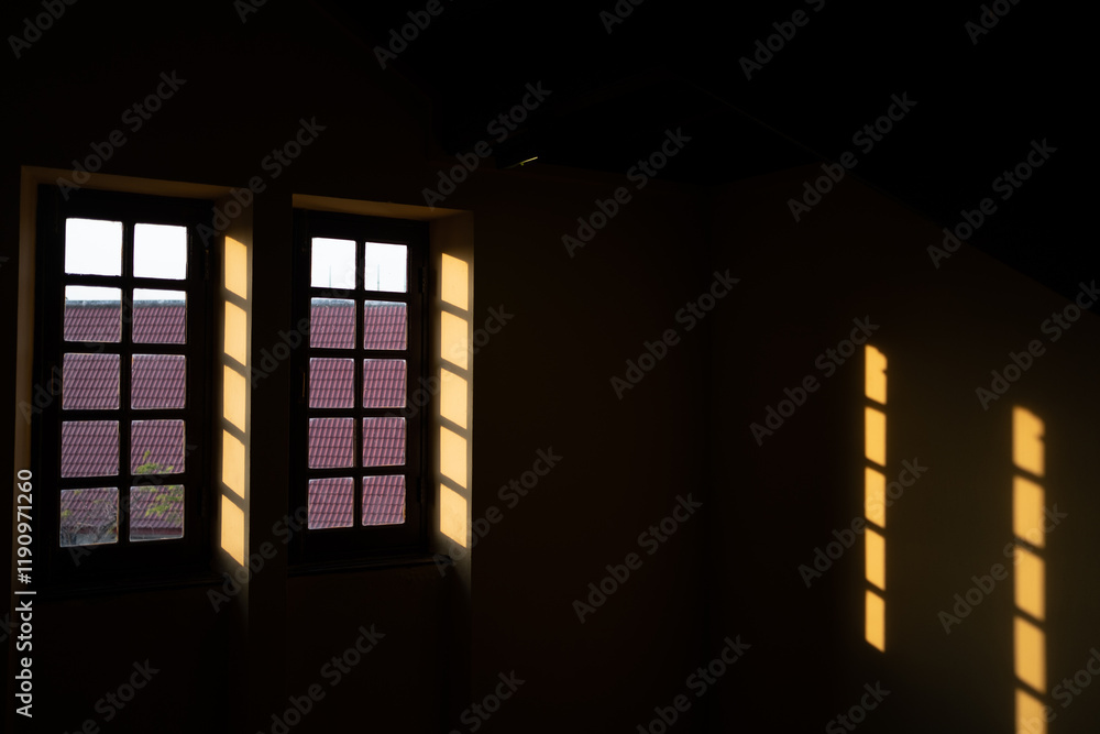 Window light in the dark