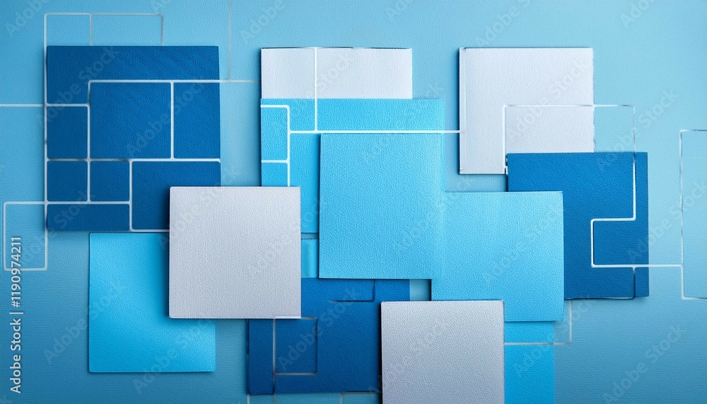 abstract blue background with squares abstract blue background with squares