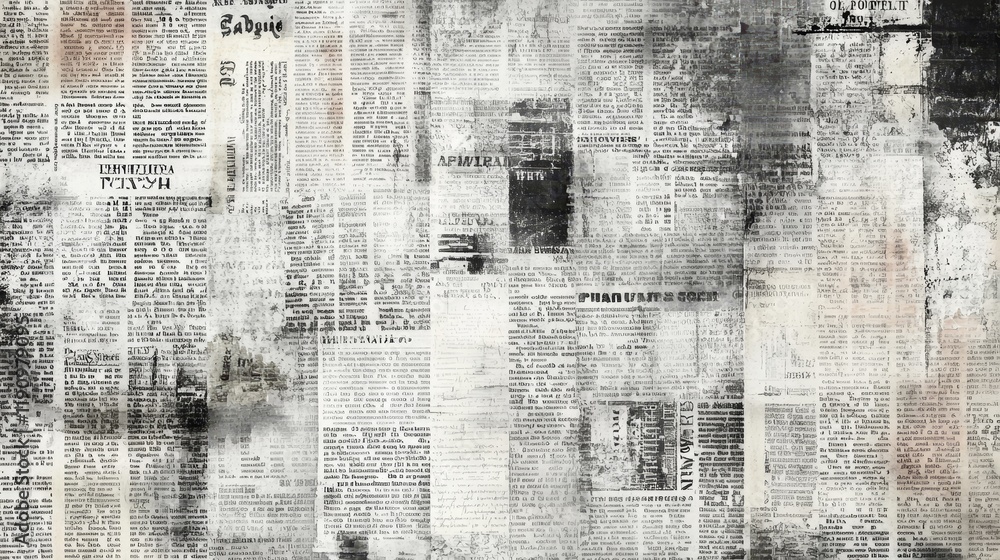 Collage of Grayscale Newspaper Text, Abstract Texture, Grunge Concept, Typography, Print Design,Vintage Newspaper Collage, Grunge Texture Collage of Grayscale Newspaper Text, Abstract Texture, Grunge Concept, Typography, Print Design,Vintage Newspaper Collage, Grunge Texture