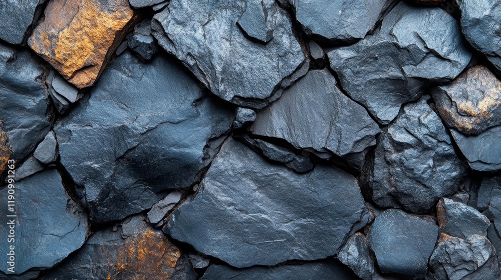 Slate Rock Surface Texture. Generative AI Slate Rock Surface Texture. Generative AI