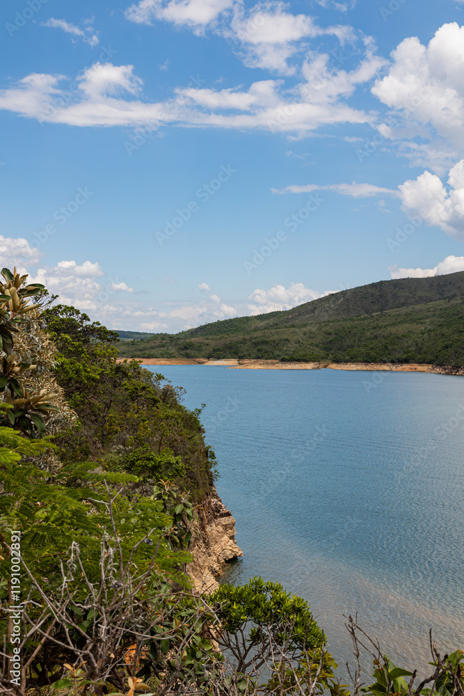 Obraz premium Lago de Furnas, São Jose da Barra, Minas Gerais